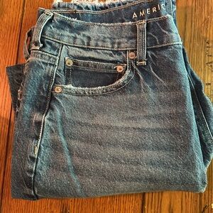 American Eagle Outfitters Denim Jeans. Super High-Rise Straight